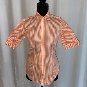 Ralph Lauren orange button down